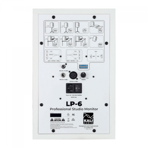 Kali Audio LP-6 White